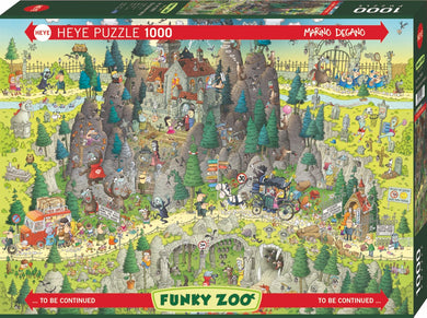 Puzzle Funky zoo transilvanian