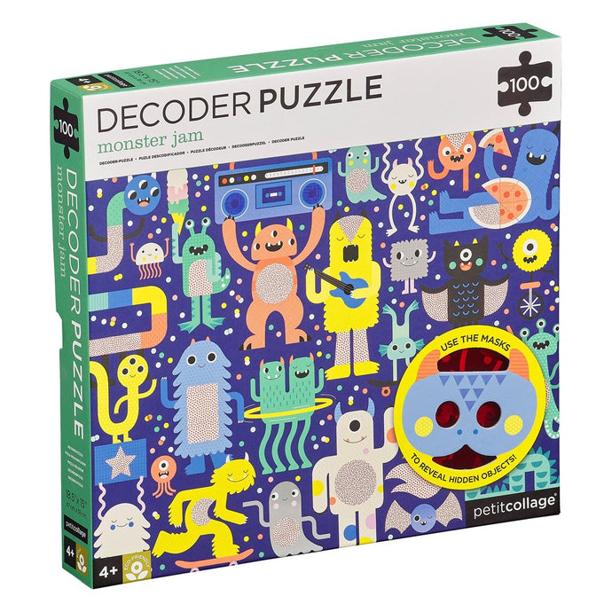 Puzzle Monster Party (100 piezas)