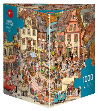 Puzzle Market Place (1000 piezas) Marca Heye